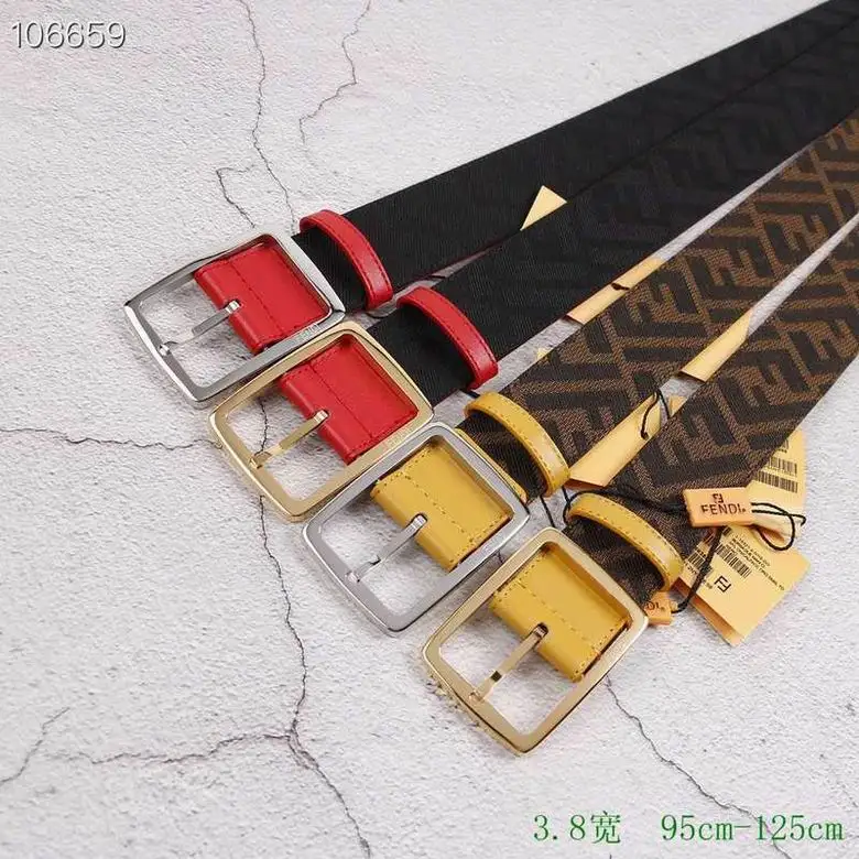 Fendi Belt 38mmX95-125cm 7D100